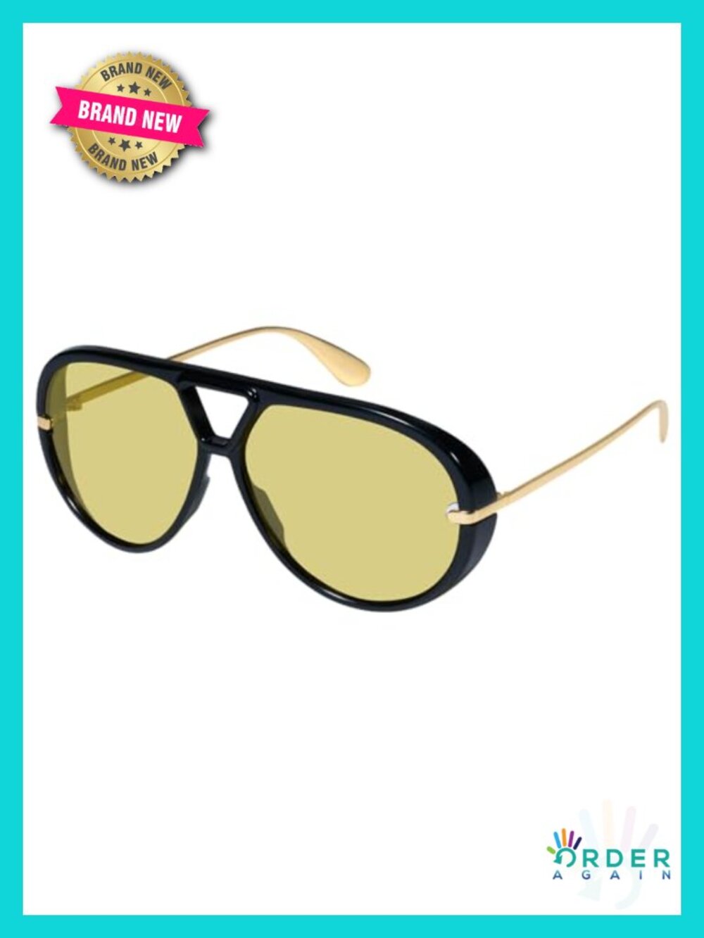 Oversized Aviator Sunglasses Retro Shield UV400 Polycarbonate Women